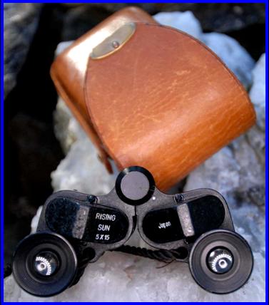 Rising Sun 5x15 miniature binoculars