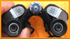 Carton 6x15 binoculars