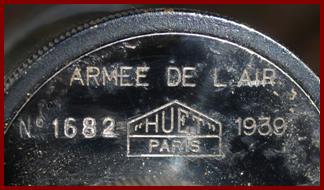 1939 Huet armee de l'air binoculars jumelles