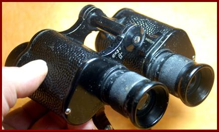 1944  Russian military 6x30 Binoculars captured by the German 11th PanzerDiv.
1944 6x30 jumelles militaires Russes capturees par la 11e Panzedivision Allemande
1944 militarische Russische 6x30 fernglaser van der Deutchen 11.Panzerdivision erbeutet.
1944 binoculares militares Rusos capturados por la 11a division Panzer Alemania.
1944 prismaticos militares Rusos capturados por la 11a division Panzer Alemana.
1944 militar Rysk 6x30 kikare fangad av tyska 11:e panserdivisionen.
1944 binocolo 6x30 militare Russo catturato dall'11a divisione Panzer tedesca.
1944 militaire Russische verrekijker buitgemaakt door Duitse 11e Pantserdivisie.
1944 militaere 6x30 Russiske kikkerter tatt av tysk 11.panserdivisjon.
1944 Wojskowa lornetka Rosyjska zdobyta przez niemiecka 11 dywizje Pancerna 
1944 Rusky 6x30 vojensky dalekohled ukofisteny nemeckou 11. tankovou divizi.
1944 Russisk 6x30 militaerkikkert erobret af den tyske 11. panserdivision.
A nemet 11. panceloshadosztaly altal elfoglat orosz 1944 katonai tavcsovek.
Saksan 11. panssaridivisioonan vangitsemat venalaiset 1944 sotilaskiikarit.
1944 binoculos 6x30 militares Russos capturados pela 11a divisao panzer alema.
Vacu 11. panzer divizilas sagustitie krievu 1944 6x30 militarie binokli.
1944 Rusijos 6x30 kariniai ziuronai kuriuos uzeme Vokietijos 11-oji panerlu divizija.
