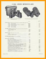 1961 Zeiss binoculars catalog catalogue brochure.
1961 Zeiss Fernglasser fernglas Katalog prospekt.
1961 Zeiss catalogo de binoculares prismaticos.
1961 Zeiss catalogo binocoli.
1961 Zeiss katalog over kikare.
1961 Zeiss catalogue de jumells.
old Zeiss binoculars catalog.
Old Zeiss binoculars catalogue.
Ancien catalogue de jumelles Zeiss.
Alter katalog zeiss fernglaser.