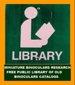 FREE LIBRARY VINTAGE BINOCULARS CATALOGS